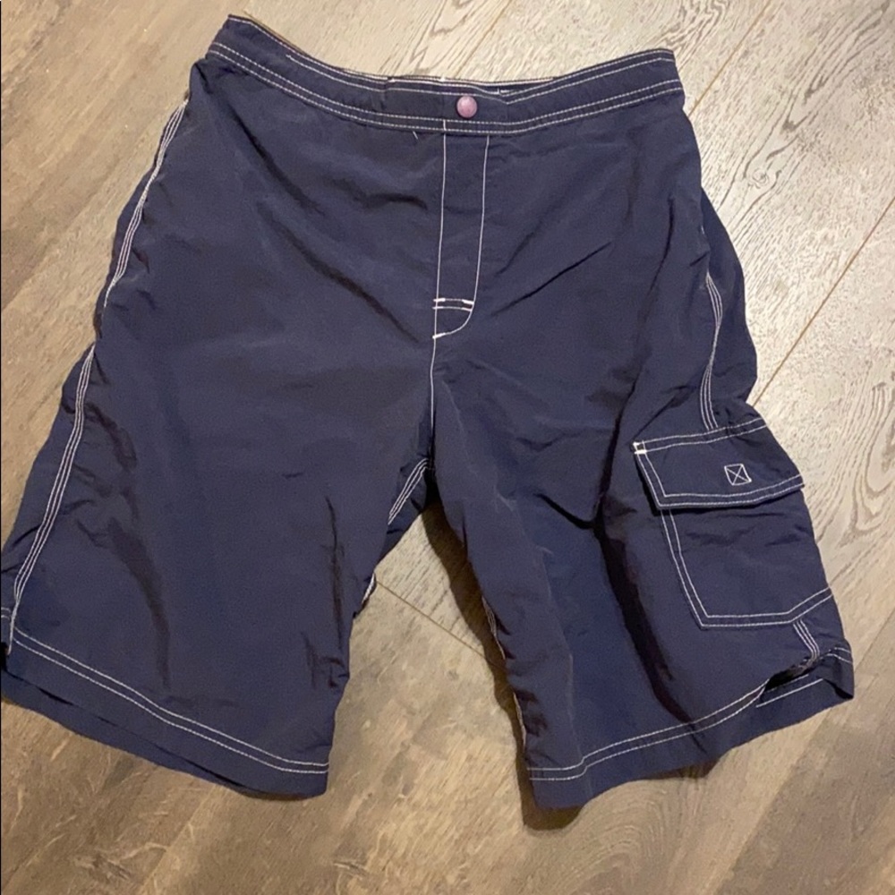 Lands’ End Boys Board Swim trunks
